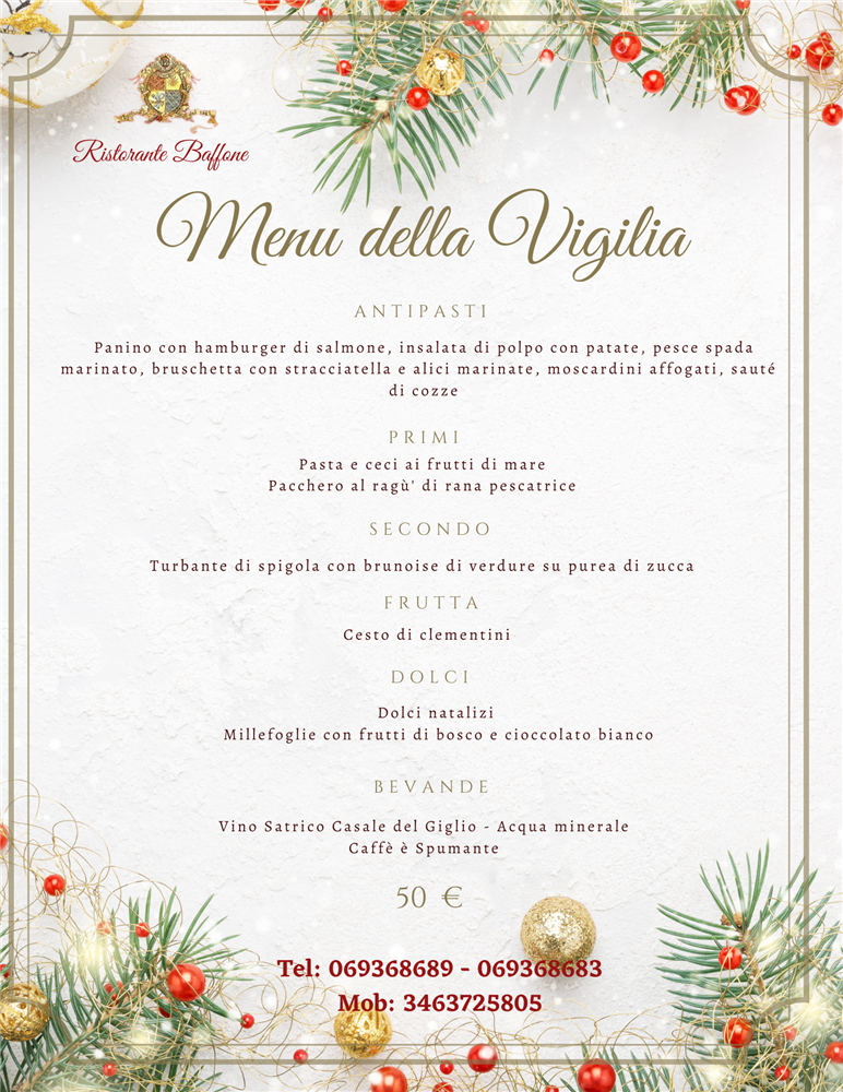 menu natale baffone 2022